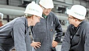 100 % 100 percent reliable service. Siemens offers maintenance expertise for optimal plant reliability.