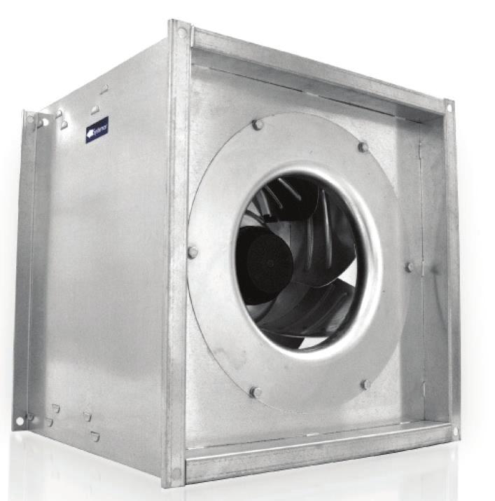 2 Rectangular Cabinet Fan Rectangular Cabinet Fan CDRE The Systemair Rectangular Cabinet Fan units are the results of long experience in the development and manufacturing of ventilation systems.