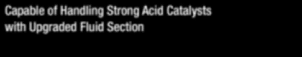 Capable of Handling Strong Acid Catalysts with