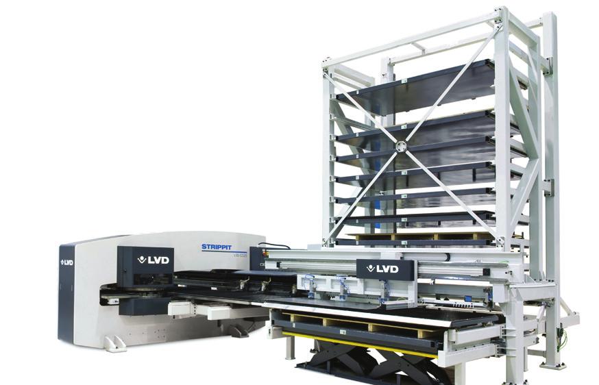 key features Modular Automation Load/unload system features full brush table for reduced part scratching.