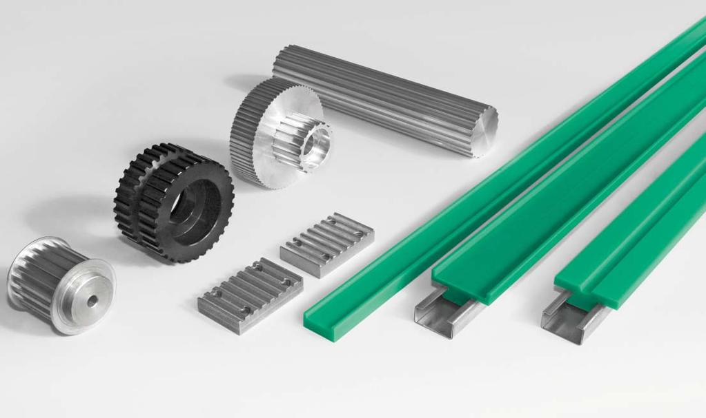 Accessories 12 Habasit provides the full range of integrated accessories required in the belt operating environment.