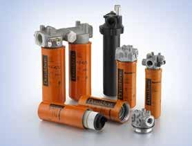 Product Line Overview Comprehensive Hydraulic Solutions Low Max operating pressure < 350 psi (24 bar) Low pressure filters are the most commonly used type of filter in hydraulic circuits, used most