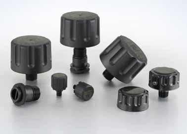 determining ISO cleanliness levels Flanges to connect components Valves for system control Reservoir Accessories Suction strainers help protect pumps from damage Diffusers for reducing aeration,