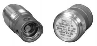 PHPK TECHNOLOGIES INCORPORATED Vacuum Seal-off Valves Description Seal-off Valves PHPK combination vacuum evacuation and over-pressure relief valves are manufactured using only 300-series stainless