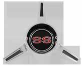 3080 1970-72 Nova SS Grille Emblem with Retainer & Fasteners... ea. 60.95 FRONT FENDER EMBLEMS & TRIM 2290 1963-64 Nova SS Wheel Cover Emblem... ea. 51.95 2480 1965 & 1967 Nova SS Wheel Cover Emblem.