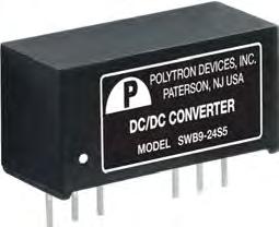 DC-DC CONVERTERS 4:1 WIDE INPUT RANGE UP TO 9 WATTS SINGLE AND DUAL OUTPUT, SIP PACKAGE FEATURES 4:1 Ultra Wide Input Range Output Current up to 2000 ma Miniature SIP (Single-In-Line) Package, 0.86 0.