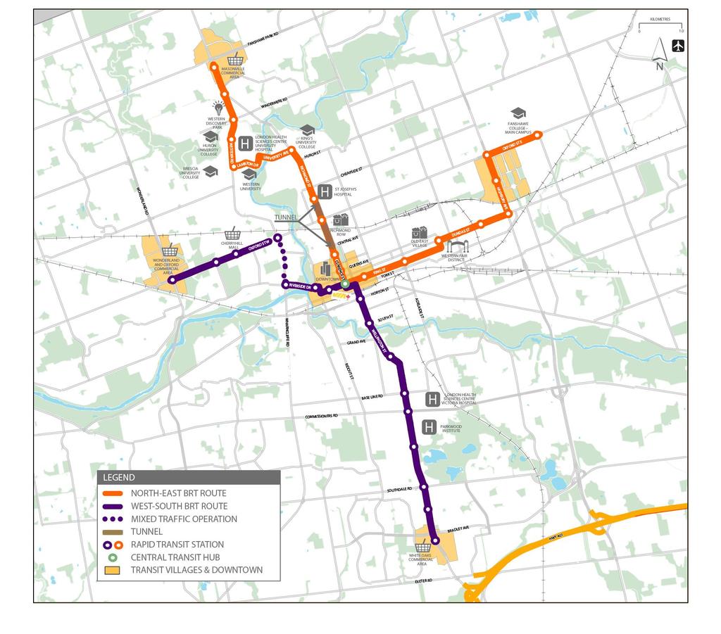 Focus Areas: Conceptual Design Areas will be reviewed in detail during the Transit
