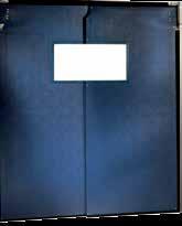 FLEXIBLE TRAFFIC DOORS Chase Doors AirGard 97 shown in stock room application.