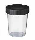 42 l) Material Cup and Cover For larger applications and less cup fills; includes a cover for storage or use to shake cup for fast clean-up without a cup liner. Quick and easy twist-on cup assembly.