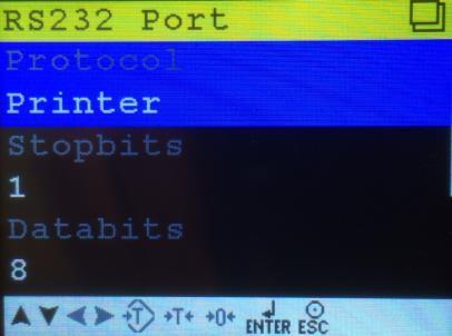 The indicator offers the possibility to communicate bi-directional with a PC or other hardware devices which can handle simple ASCII commands.
