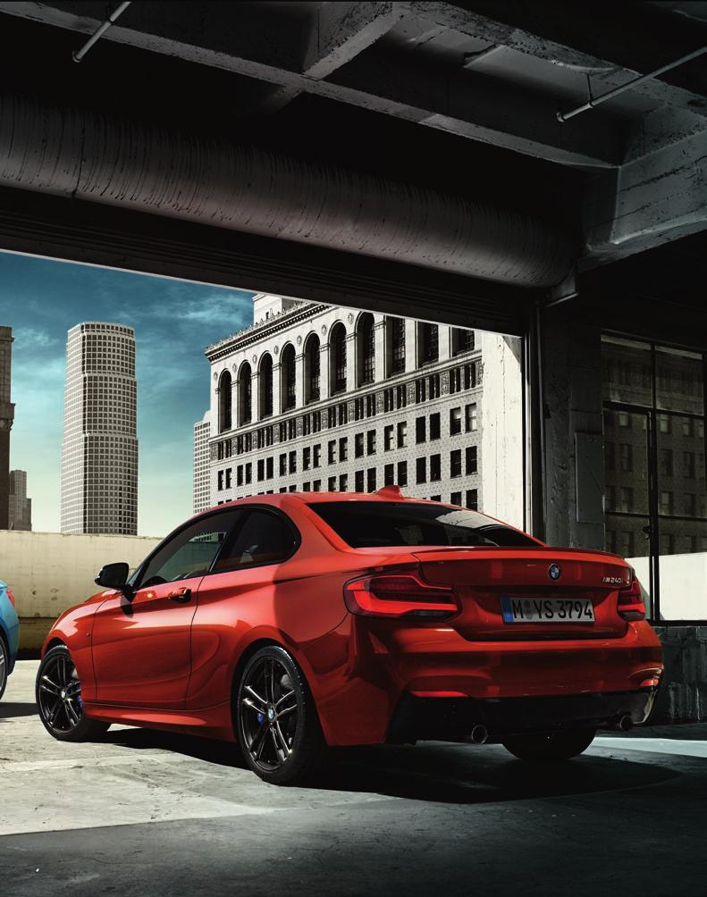 MODEL RANGE. The BMW 2 Series Coupé and Convertible are available in a variety of engine and model variants, each providing a different level of standard specification.