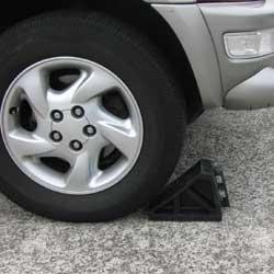 GST Wheel Chock Suitable for indoor and outdoor use. Great for loading environments, mechanic workshops and more.