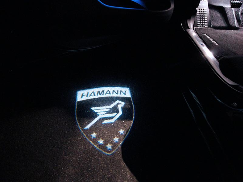 Accessories LED door entry illumination with HAMANN logo Order-No.: 80099506 fitting costs 24 units: 99.