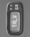 Heated Seats If your vehicle has this feature, the heated front seat controls are located on the instrument panel under the climate controls.