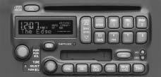 Radio with Cassette and CD Radio Data System (RDS) The audio system has a Radio Data System (RDS). RDS features are available for use only on FM stations that broadcast RDS information.