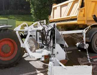 VERSATILE, ECONOMICAL AND EASY! The Road Widener / Side Paver BF 400 The BF 400 can be used for road widening, shoulder work, maintenance and repairs of roads and farm lanes.
