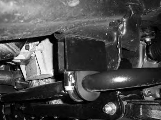 Figure 33 66. Attach the original sway bar links and hardware to the sway bar end and new hole in the lower control arm Figure 34. Tighten the sway bar link until the bushings begin to swell.