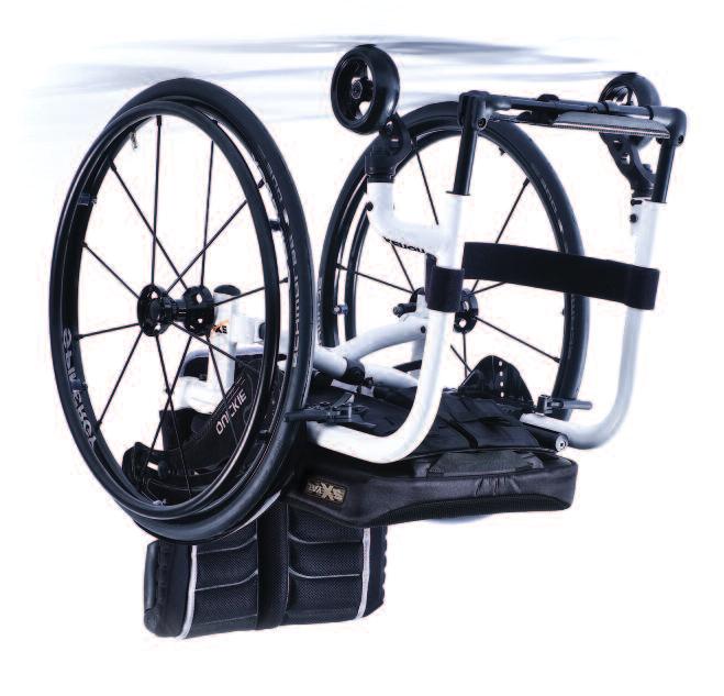 10 FOLDING FIXED FRONT THE LIGHTEST Lightest folding wheelchair in its class*.