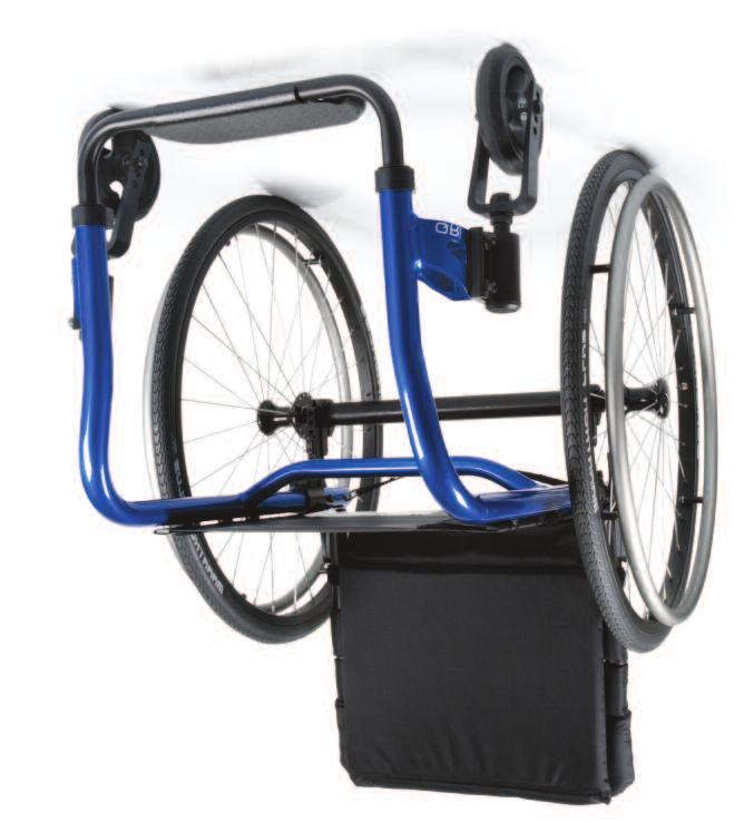 RIGID NO-NONSENSE UTILITY AND UNBEATABLE VALUE 5 QUICKIE QRi Commuter Friendly - Ultra lightweight and durable aluminum frame, WC-19 Transit approved up to 265