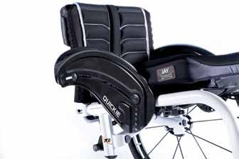 Backrest angle from 75 to 103 in 4 increments.