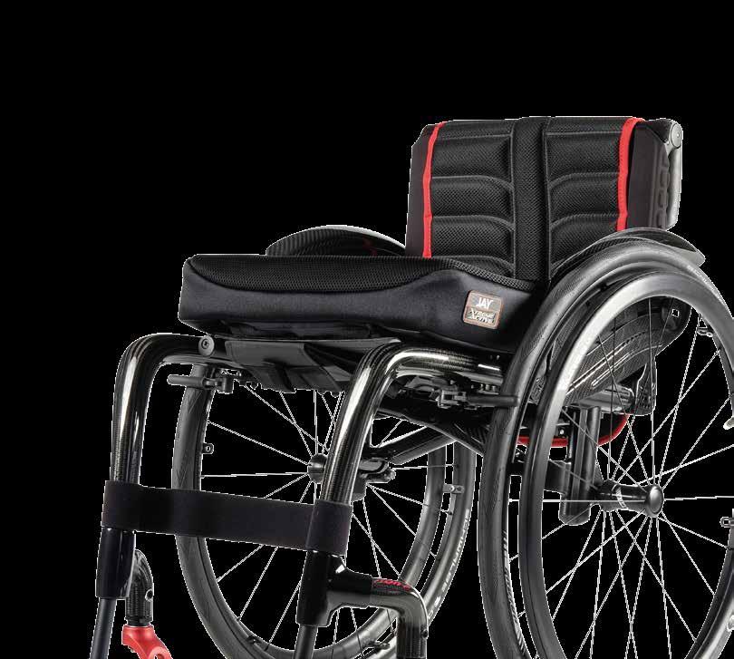 agility of a unique rigid wheelchair.