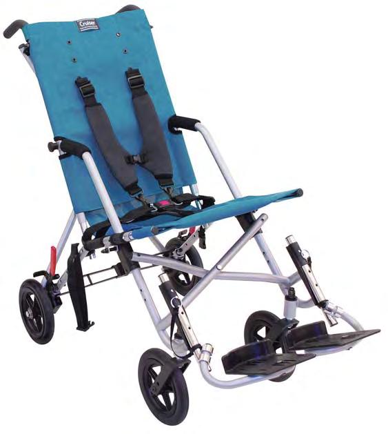 Cruiser Classic Features HCPCS:E1236 CRUISER 30 Fixed Tilt Promotes upper body positioning for individuals 2-Piece Push Handle Classic Style Upholstery with limited upper body strength or trunk