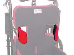 H-Harness with Padded Covers Helps the occupant to retain an upright trunk  Comes with padded