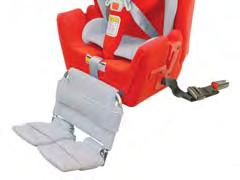 Seat Extensions: 2" & 4" Seat extensions are designed to fill the space created when rodded seat
