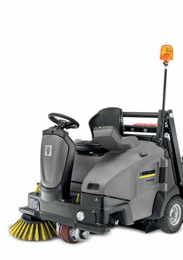 Equipped for all tasks. For improved versatility and maximum cleaning power, the KM 105 is available with a wide range of Kärcher accessories that help you utilize the machine s full potential.