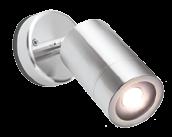 Stainless Steel ED Wall Mount Fixed G521-ED Portico The G521-ED is a compact fixed position luminaire