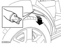 8. If the concern has still NOT been corrected, refer to GTR Workshop Manual Section 76.64.15 and remove the headliner to Figure 8 gain access to the drain tube. (Figure 8) 9.
