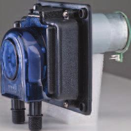 ECON OEM PUMPS On/Off Switch CUSTOM OEM CUSTOM OEM BATCH Stenner s custom OEM pump can be designed with the customer s supplied motor and gearbox.