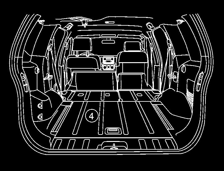 3. Then lift up on the seat cushion to remove it from the seat base. Be sure to store it in a secure place. To return the rear seatback to a seating position: 1.
