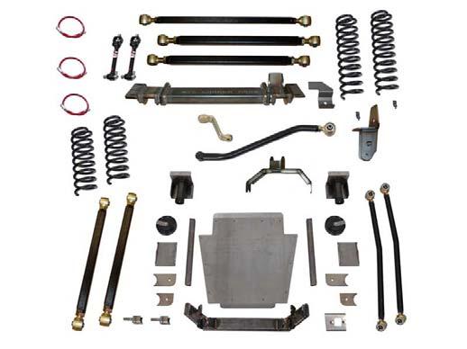 Thank you for purchasing a Clayton Off Road suspension. Please check to make sure you have all necessary parts before you start your install. XJ 8.