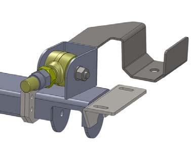 The 3 link brace should be fully welded down both sides,