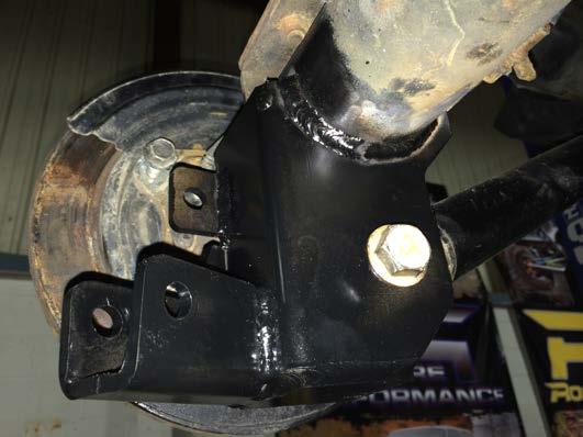 If you still have issues after doing this, you may need to adjust your pinion angle and/or wheelbase by