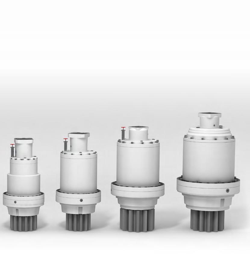 Product range Eight gearbox sizes from the DAT 200 to the DAT 600 are available as series-production units. Further sizes are available on request.