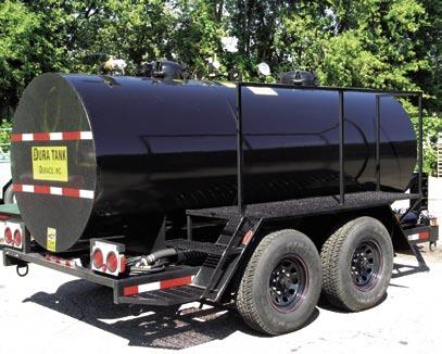 Save the trips to the asphalt plant, Durapatcher makes you self sufficient with tanks or trailers to store your emulsion on-site.