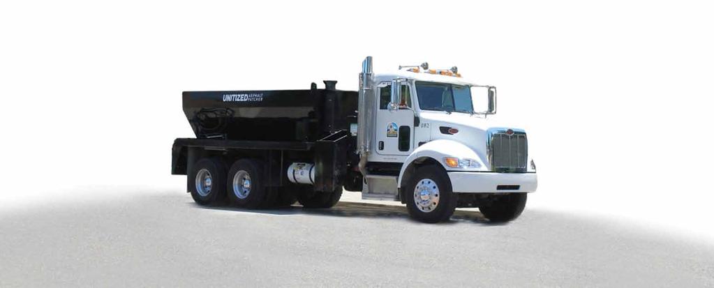 PB DELIVERS PROVEN PATCHERS TO MEET YOUR NEEDS Hot Patching Is The Best Method Highway engineers and street maintenance supervisors know that hot-mix is the