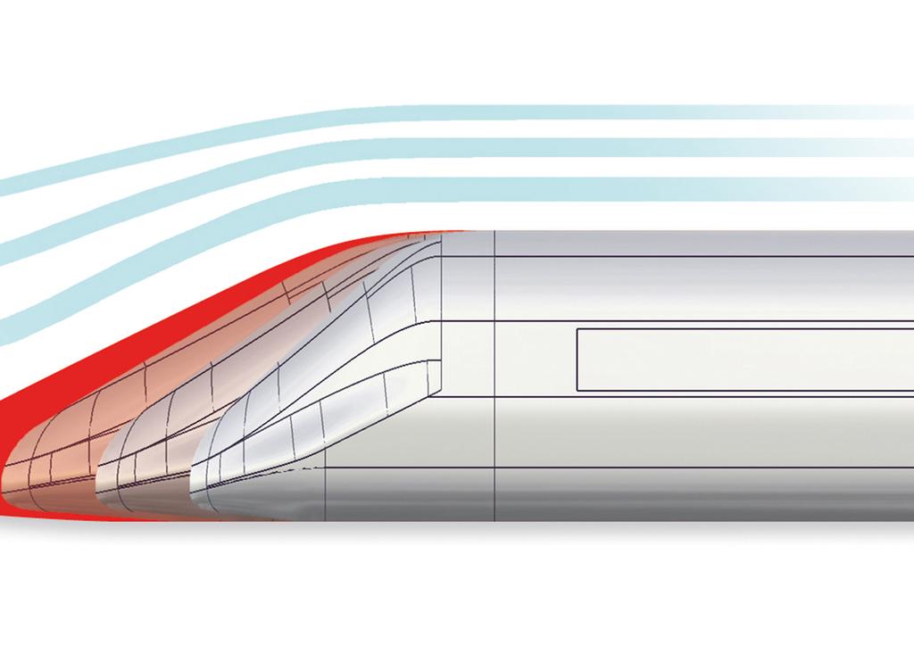 A New Sense of Speed The ZEFIRO train comprehensively redefines VHS rail travel by adding the dimensions of very high efficiency and very high