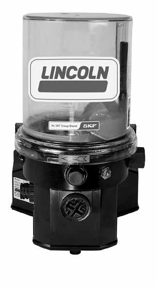 Electric Grease Pumps 203 Series * Can be set for either minutes or seconds. P203 Series Pump These pumps are electrically operated and are used in progressive-type automated lubrication systems.