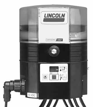 Electric Grease Pumps QLS 421 Series QLS 421 Accurate lubrication without the need for continuous power that s what over-theroad trailers need. That s exactly what Lincoln s QLS 421 supplies.