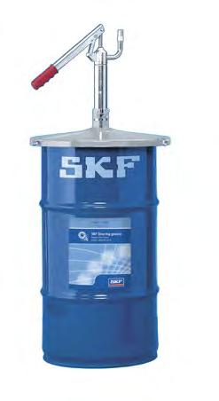 Optimum cleanliness when filling your grease guns SKF Grease Filler Pumps LAGF series Best lubrication practices say that each type of grease
