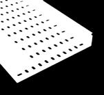 66812 Cable tray sizes (mm) x75 x x150 x200 Perforated 690 66 66150 66200 Non perforated 691 66101 66151 66201 U23X 66103 66153 66203 Horizontal support SST AISI 304 with grey epoxy coating