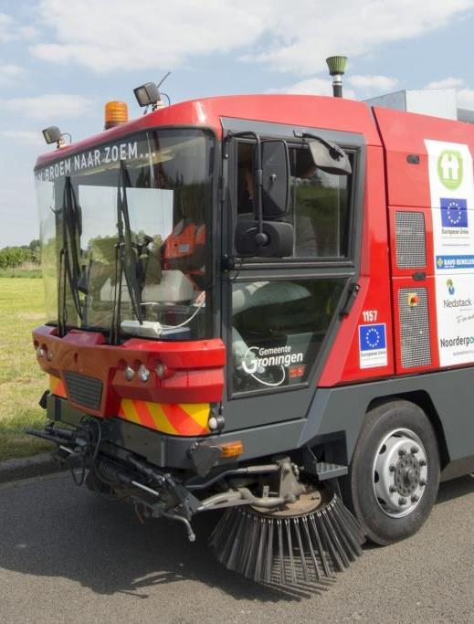 Hybrid and fully hydrogen-powered sweepers are a viable, efficient, zero emission and low-noise option for municipal services Fuel cell sweepers 1/4 Brief description: FCH sweepers use fuel cells to