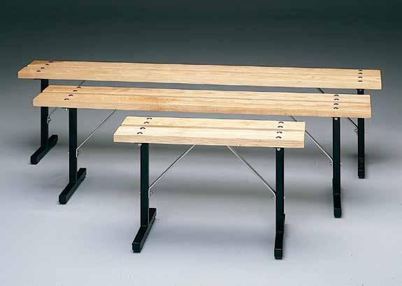 Natural wood finish. Model 3020 - Stall Bar Bench Bench size 14" x 23" long x 19" high.