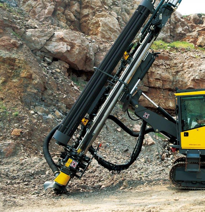 Spacious compartment with ergonomic design, providing high visibility during drilling as well as conformtable operation.