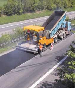 Applications Paving projects Motorways Rural roads, main roads and highways Runway construction Waste storage areas Hydraulic engineering (parallel and vertical to the slope) Paving materials