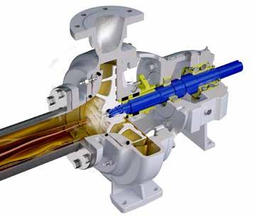 Degassing and self-priming units AHLSTAR pumps can be fitted with self-priming or degassing units, to enable the pump to be started with an empty