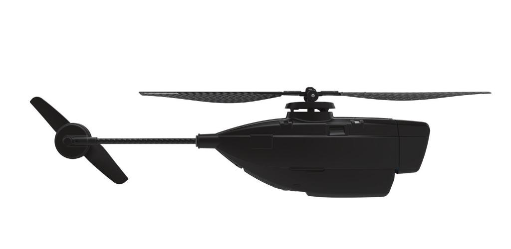 BLACK HORNET 2 NANO SENSOR Inherently safe airborne sensor The Black Hornet 2 sensors are equipped with either EO or EO/IR cameras, providing the user with daylight/lowlight or TI/night utility.